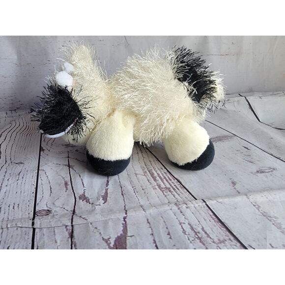 Ganz Cow HM003 Plush Stuffed Animal Toy 7inch No Code Shaggy Hair - Picture 3 of 7